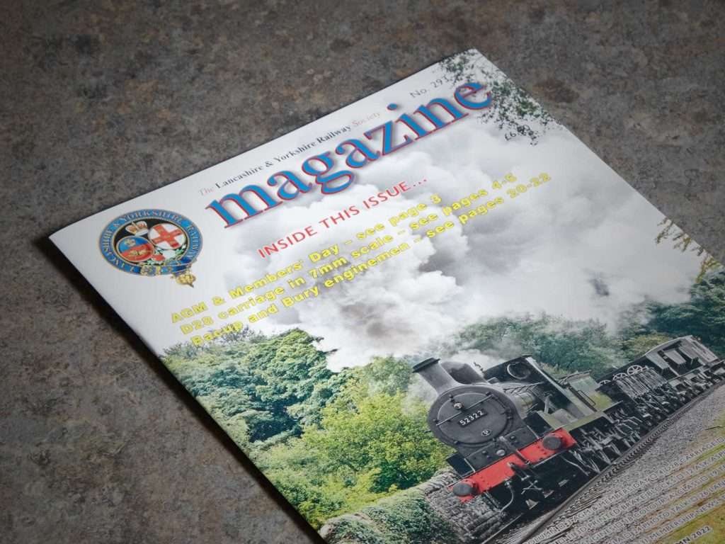 The Lancashire & Yorkshire Railway Society Magazine printed by Hart & Clough